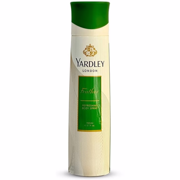 اسپری بدن یاردلی فدر 150 میل، خوشبو کننده بدن زنانه اسپری بدن یاردلی فدر ۱۵۰ میل، خوشبو کننده بدن زنانه