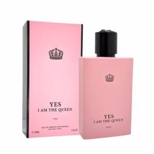 بطری و جعبه ادکلن یس آی ام د کوئین صورتی ۱۰۰ میل