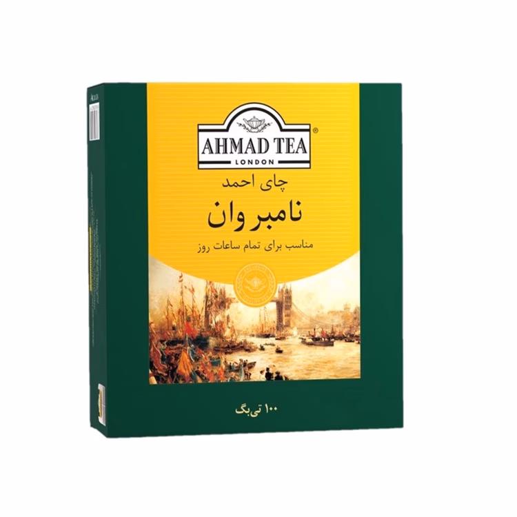 750ط750 چای احمد نامبروان کیسه ای 100 عددی - Image 1