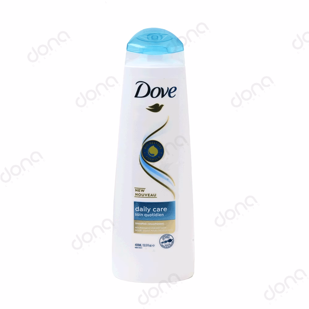Dove-New-Nouveau-Daily-Care-Shampoo-0 شامپو مراقبت روزانه داو ۴۰۰ میلیلیتر مخصوص موهای خشک