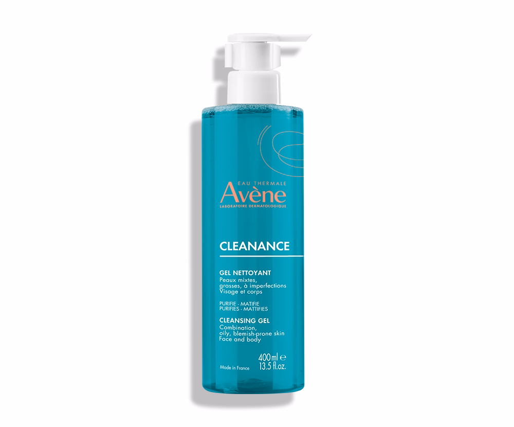 av_cleanance_cleansing_gel_400ml_front_1000x830 ژل شستشوی صورت و بدن اون کلینانس پوست چرب و مختلط ۴۰۰ میلیلیتر