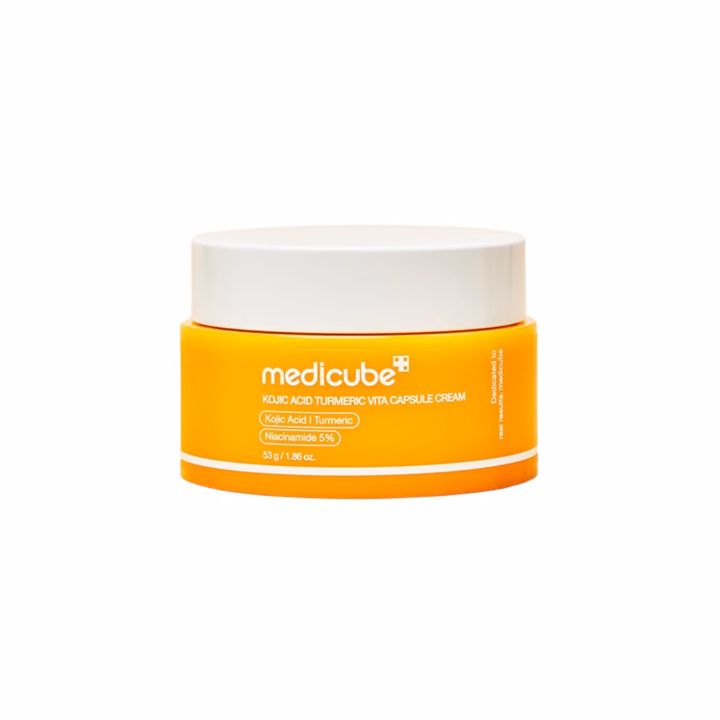 medicube-kojic-acid-turmeric-vita-capsule-cream-8800289479588-1 کرم کپسولی روشن کننده و ضد لک کوجیک اسید و زردچوبه مدیکیوب 53 گرم - Image 1