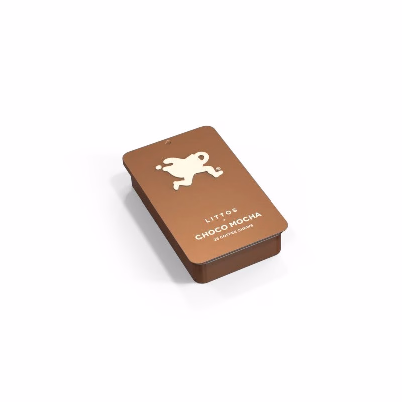 آبنبات قهوه و شکلات موکا لیتوس ۱۵ گرمی Littos Mocha Coffee Chocolate Candy 15g
