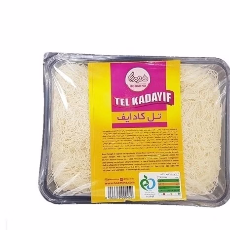 تل کادایف ساده 500 گرم هومینا Tel Kadayif Dough 500g Homina