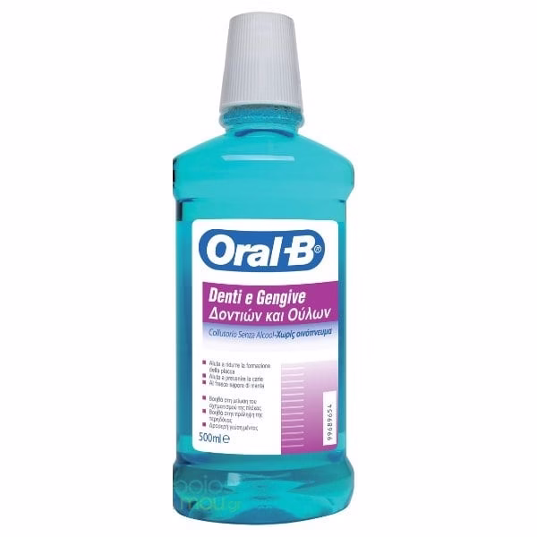 دهان شویه 500 میل سبز اورال بی Oral-B Green Mouthwash 500ml