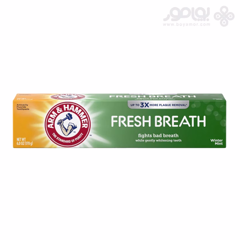 خمیر دندان آرم اند همر مدل Fresh Breath حجم 170 میلیلیتر