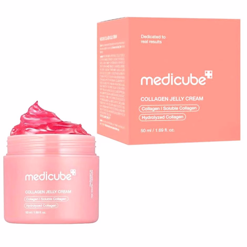ژل کرم آبرسان کلاژن جوانساز 110 میل مدی کیوب Medicube Collagen Glow Hydra Cream Gel 110ml
