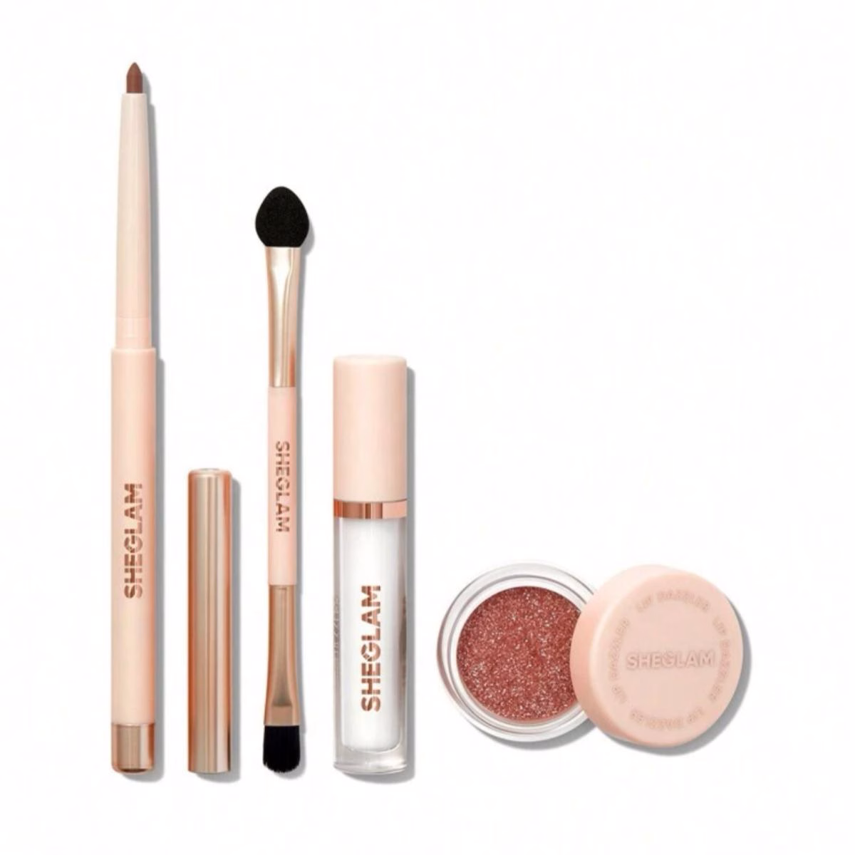 کیت گلیتر و شاین لب شیگلم Sheglam Lip Glitter Kit