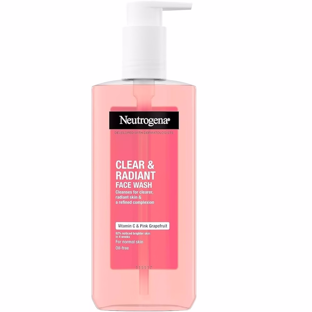 فیس واش ویتامین سی گریپ فروت 200میل نیتروژنا Neutrogena Visibly Clear Pink Grapefruit Facial Wash with Vitamin C 200ml