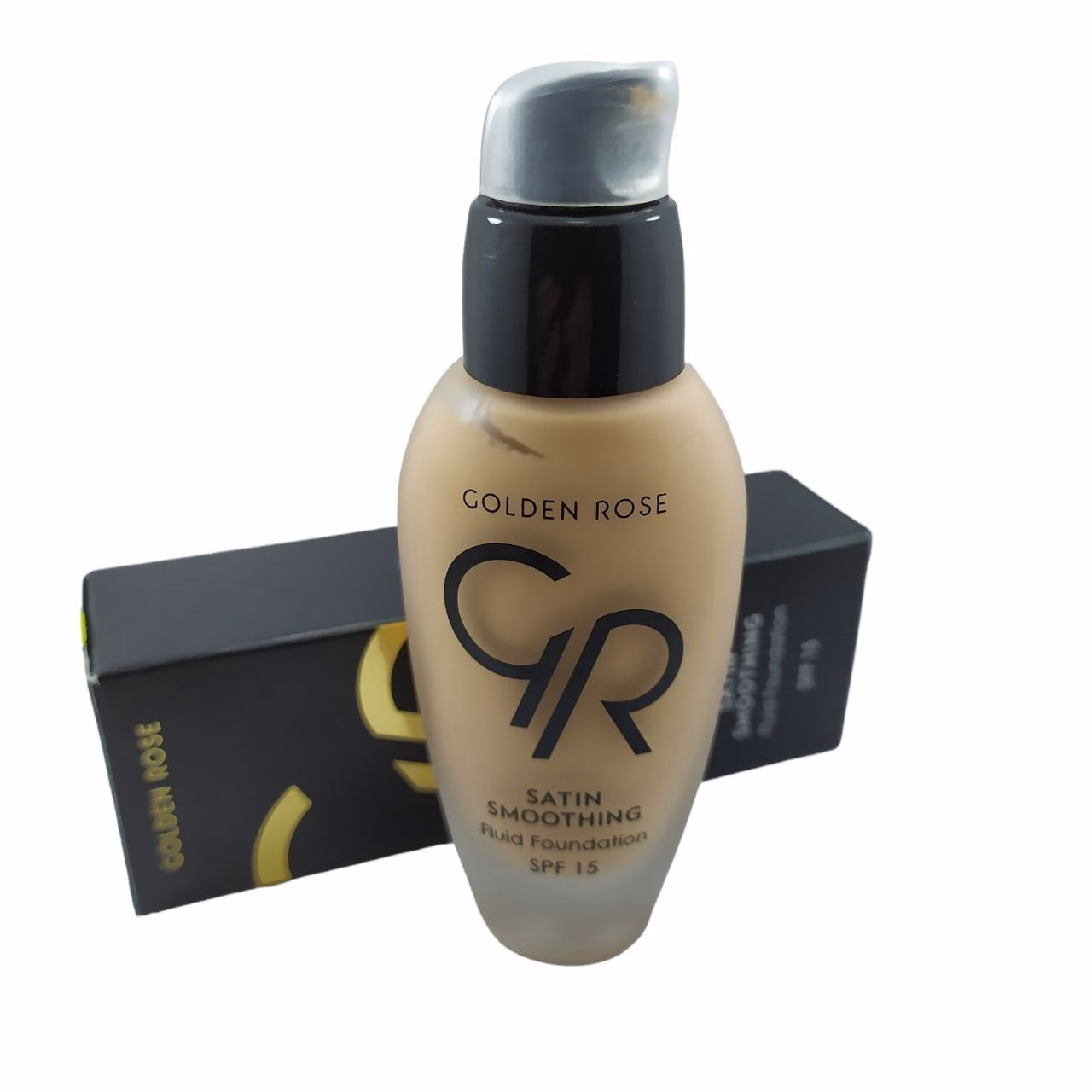 کرم پودر ساتین گلدن رز شماره 28 Golden Rose Satin Liquid Foundation No. 28