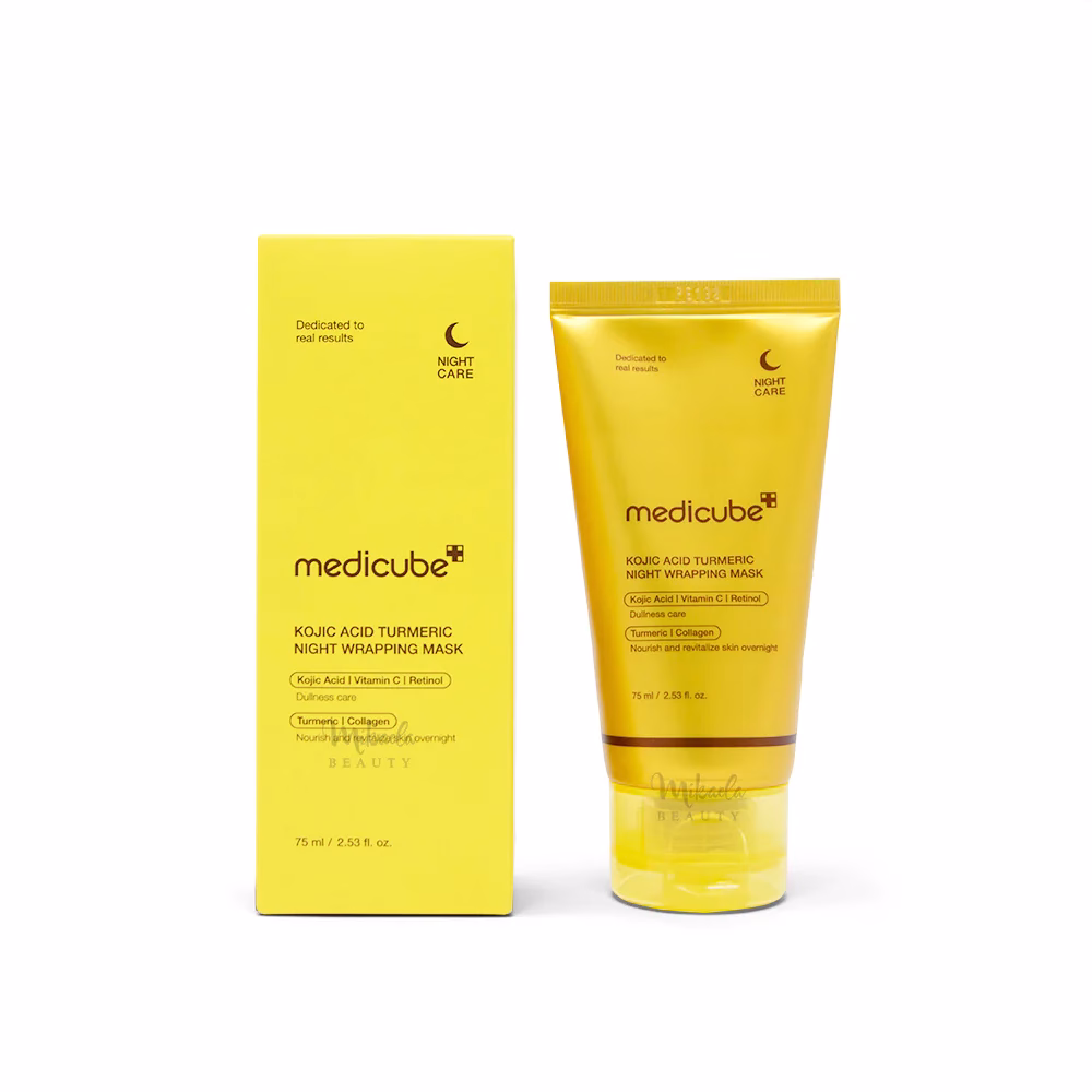 ماسک شب روشن کننده ۷۵ میل مدی کیوب Medicube Brightening Night Mask 75ml