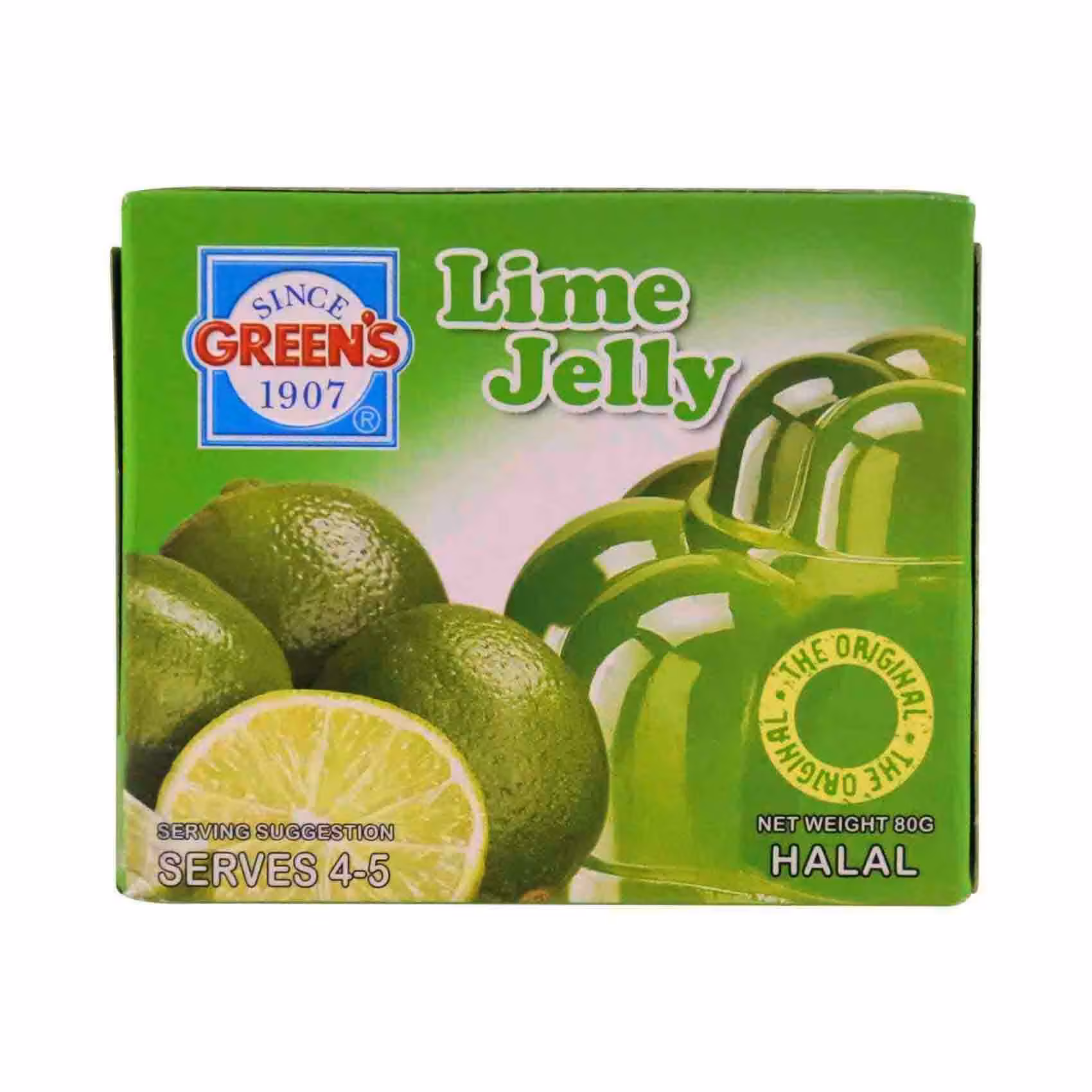 پودر ژله لیمو سبز جرینز Jerin's Green Lime Jelly Powder