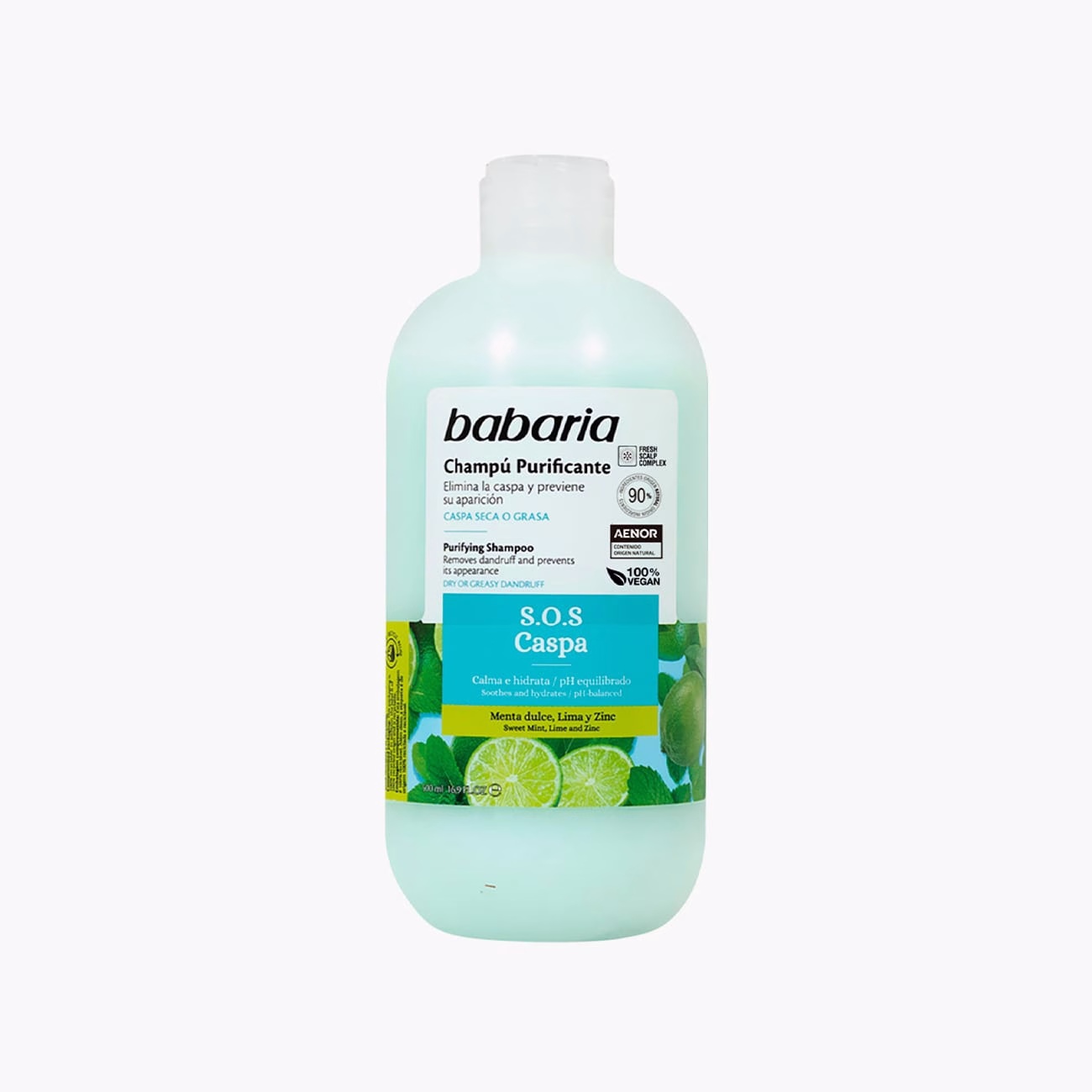 شامپو 500 میل ضد شوره سر باباریا Babaria Anti-Dandruff Shampoo 500ml