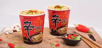 نودل لیوانی اسپایسی 68 گرم کره ای Shin Ramyun