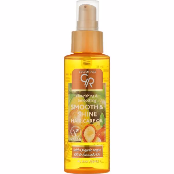 روغن مو آرگان کافئین ضد ریزش گلدن رز 300 میل Golden Rose Argan Caffeine Anti-Hair Loss Hair Oil 300ml