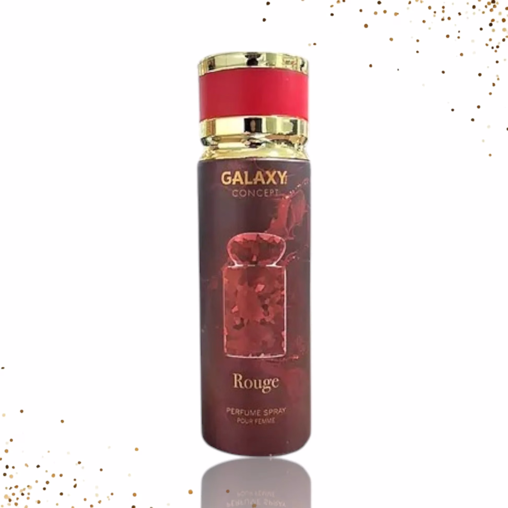 اسپری بدن گلکسی رایحه رژگونه 200 میل Galaxy Blush Scent Body Spray 200ml
