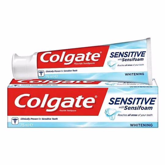 خمیر دندان کلگیت سنسیتو فرش 75 میلی لیتر Colgate Sensifoam Fresh Toothpaste 75ml