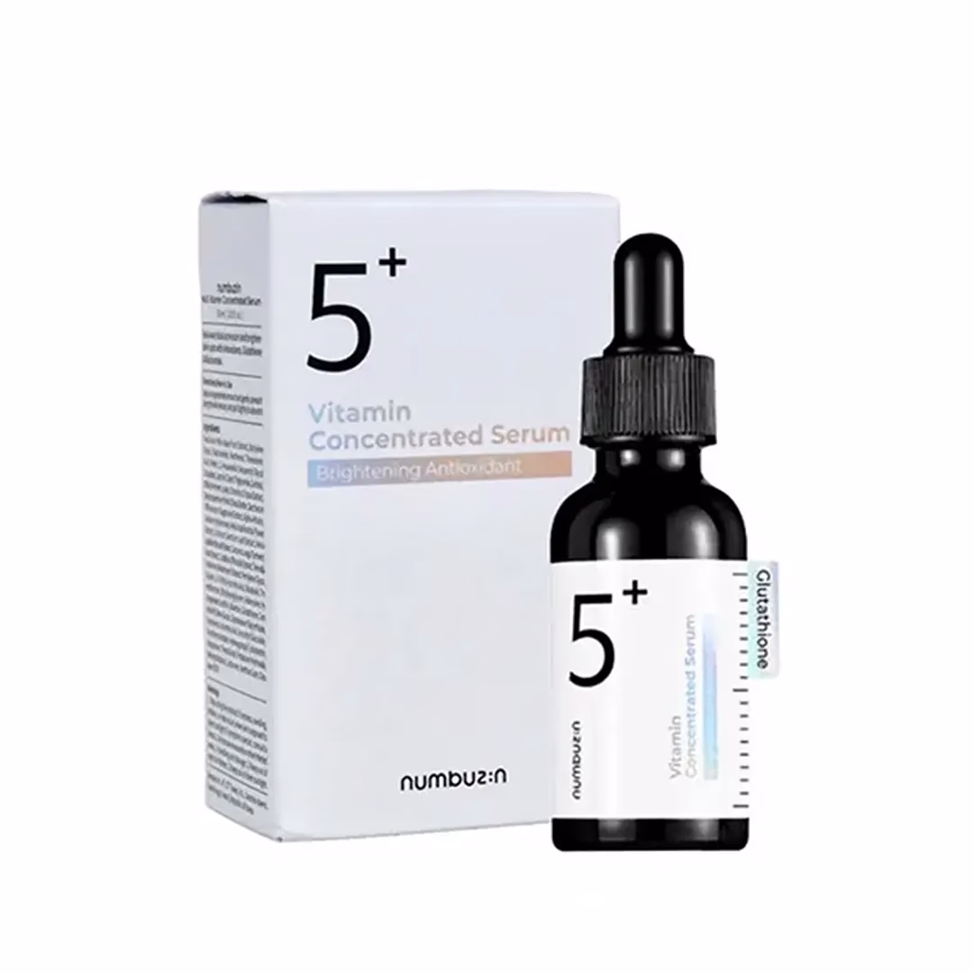 سرم روشن کننده و ضد لک گلوتاتیون نامبوزین مدل No.5 حجم 30 میل Numbuzin No.5 Glutathione C Spot Serum 30ml