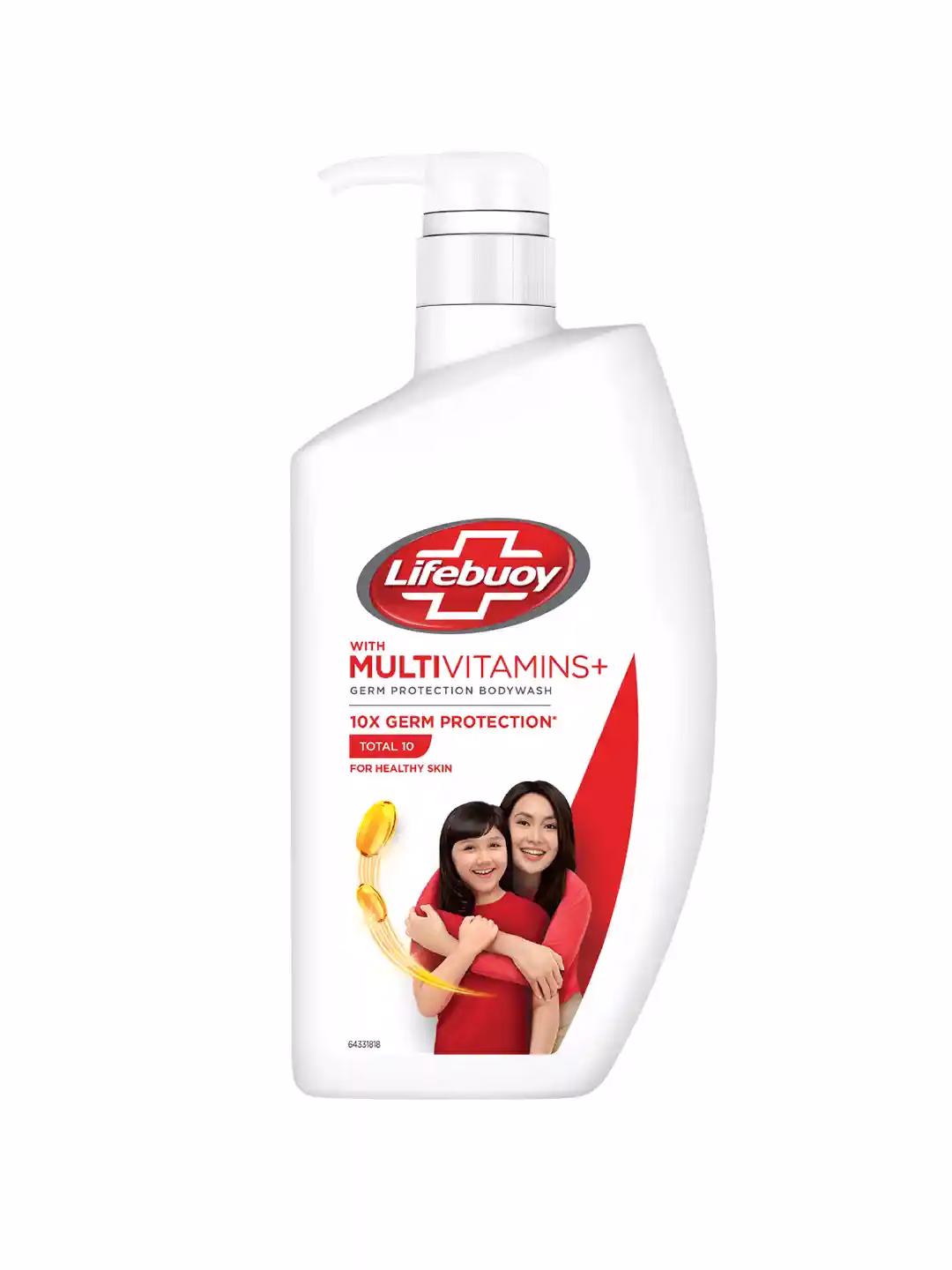 شامپو بدن قرمز 500 میل لایف بوی Lifebuoy Red Body Wash 500ml