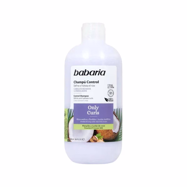 شامپو 500 میل آبرسان موی فر باباریا Babaria Curl Hydrating Shampoo 500ml