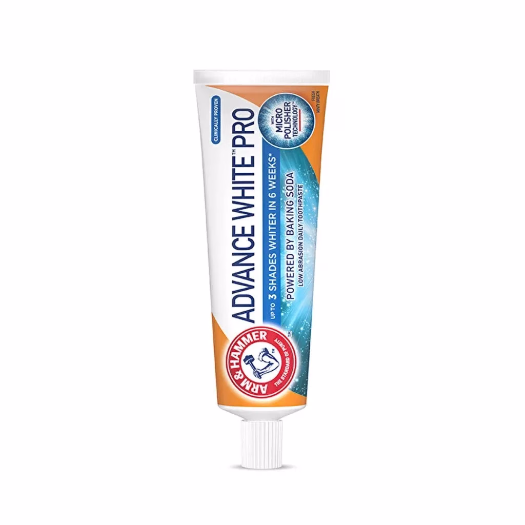 خمیردندان آرماندهامر مدل Advance White Pro حجم 75 میلیلیتر