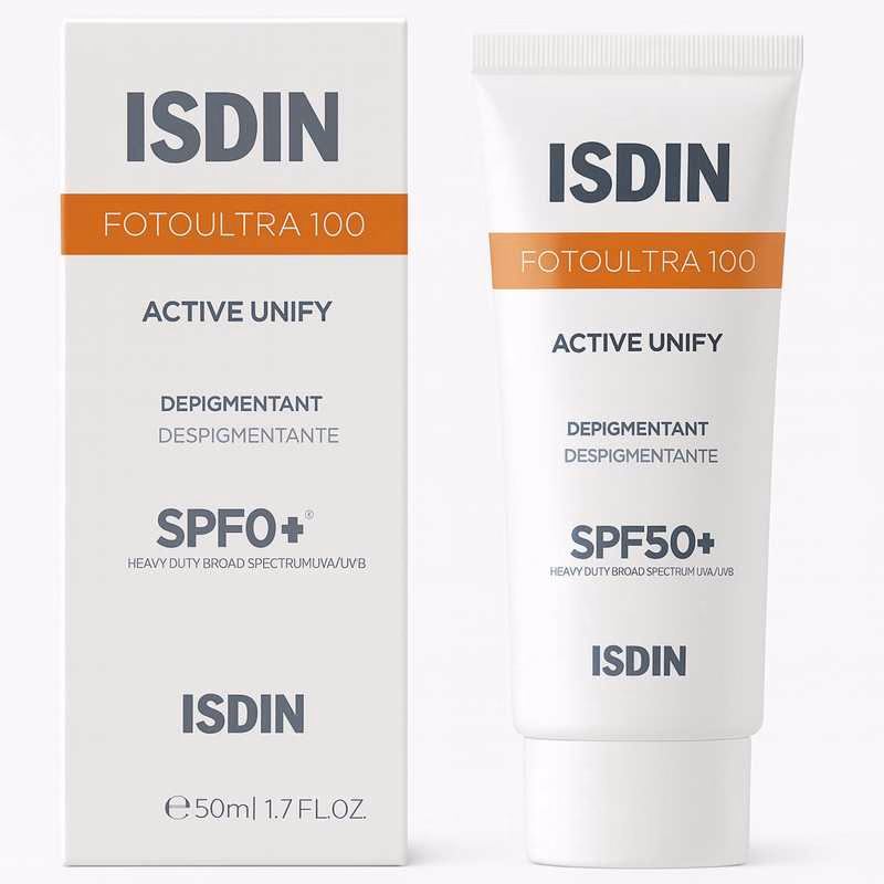 ضد آفتاب ایزدین فوتو اولترا اکتیو یونیفای بدون رنگ SPF50 حجم 50 میل