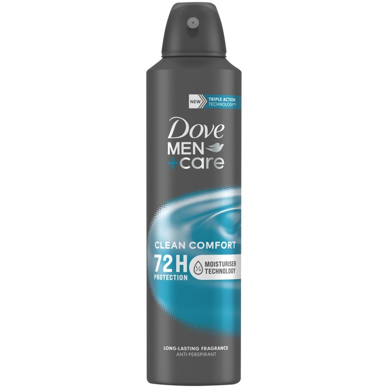 اسپری ضد تعریق داو مردانه مدل Clean Comfort حجم 250 میلی لیتر