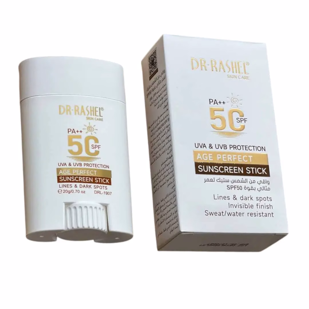 کرم ضدآفتاب استیکی 20گرم دکتر راشل SPF50 Age Perfect