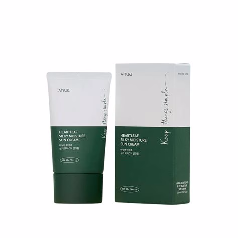 کرم ضدآفتاب آنوا مدل Heartleaf Silky Moisture – SPF 50
