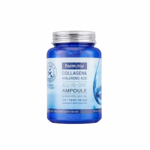 آبرسان آمپولی فارماستی 250 میل Farm Stay All-In-One Hyaluronic Acid Ampoule 250ml