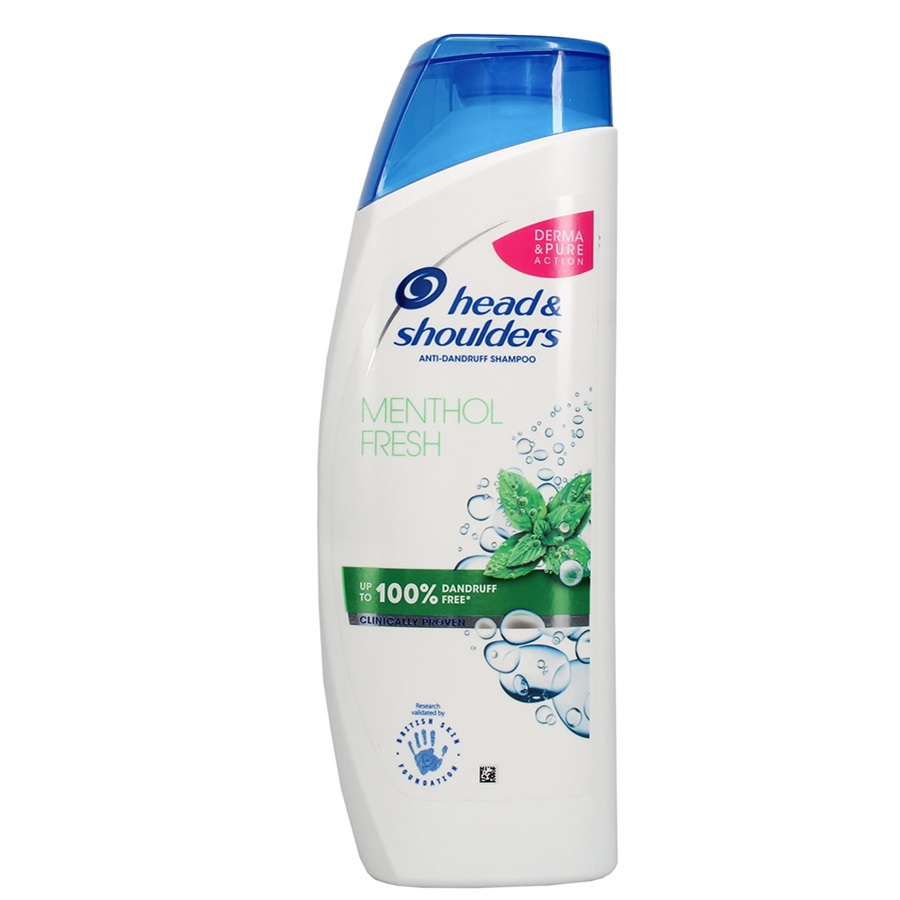 شامپو ضد شوره هد اند شولدرز مدل Menthol Fresh