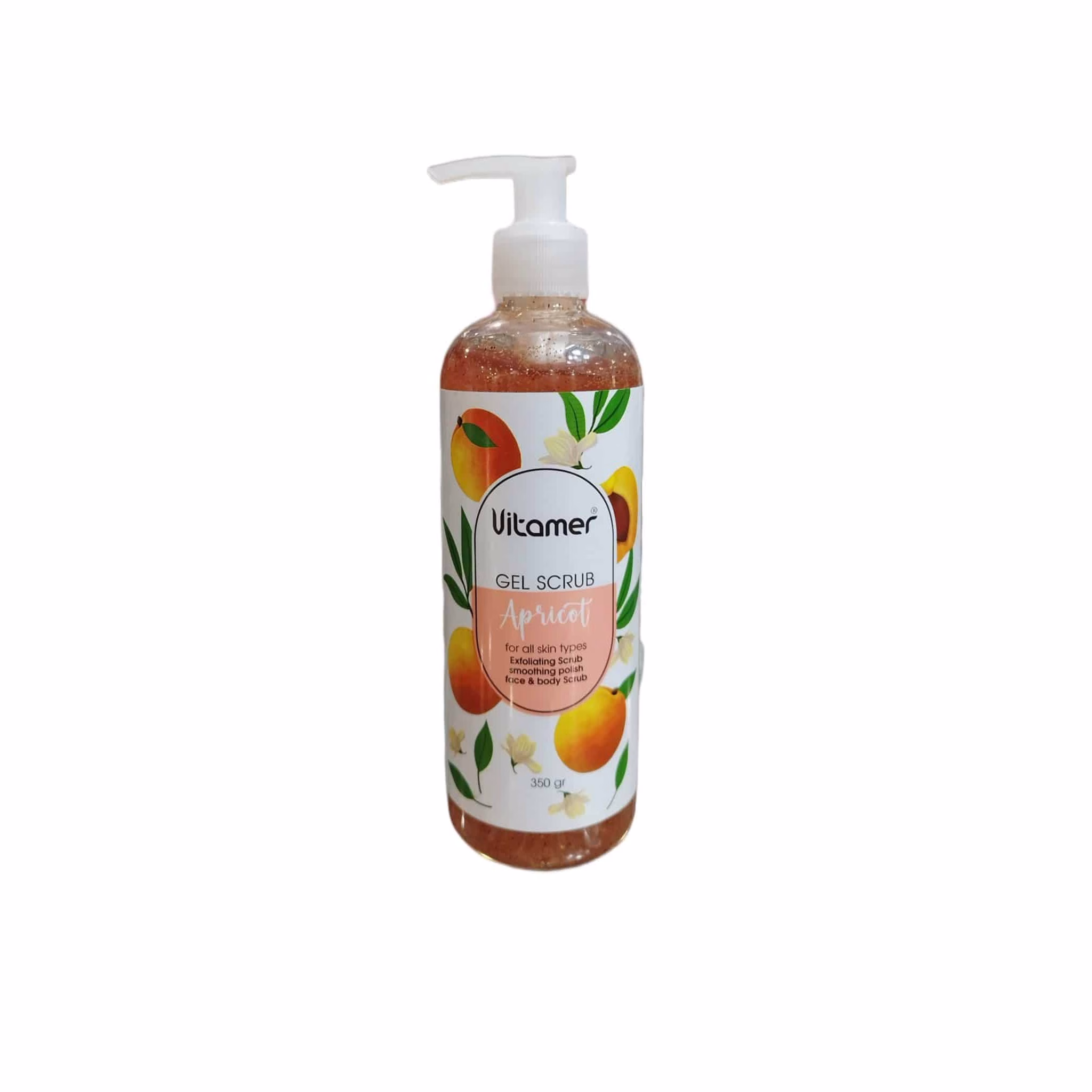 ژل اسکراب 350 گرمی حاوی عصاره انبه ویتامر Vitamer Mango Exfoliating Gel Scrub 350g