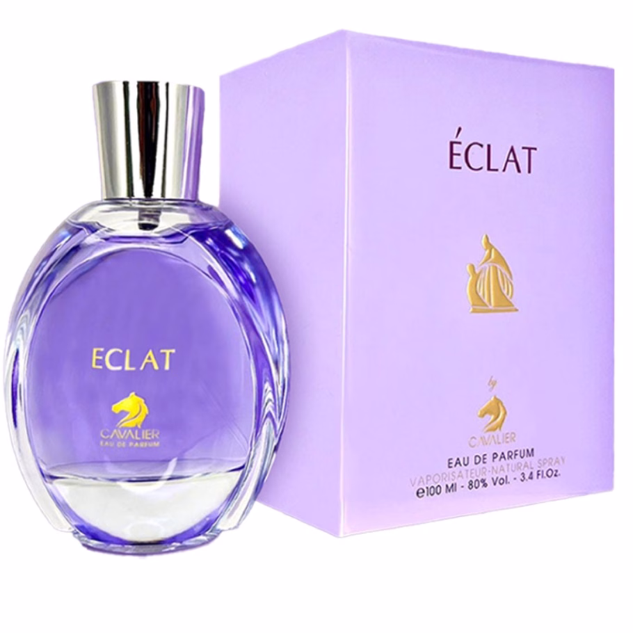 ادکلن زنانه اکلت کَوَلیِر بنفش (ÉCLAT by CAVALIER) حجم 100 میل