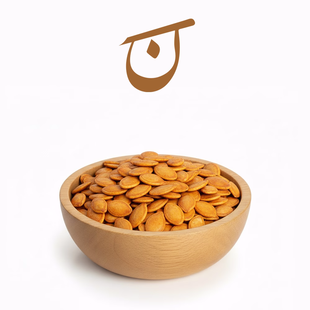 تخمه کدو دو آتیشه