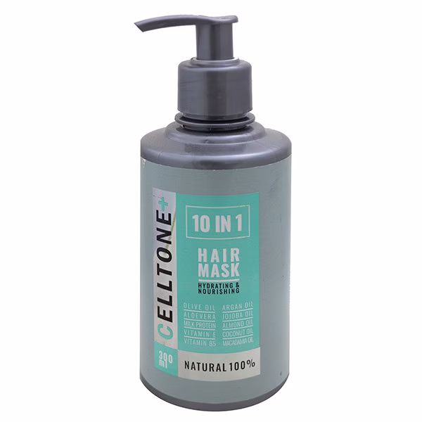 ماسک مو بدون آبکشی 10 کاره (10in1) مدل سبز 300 میل 10-in-1 Leave-in Hair Mask Green 300ml