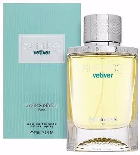 ادکلن مردانه فرانک الیور Sunrise Vetiver حجم 75 میل
