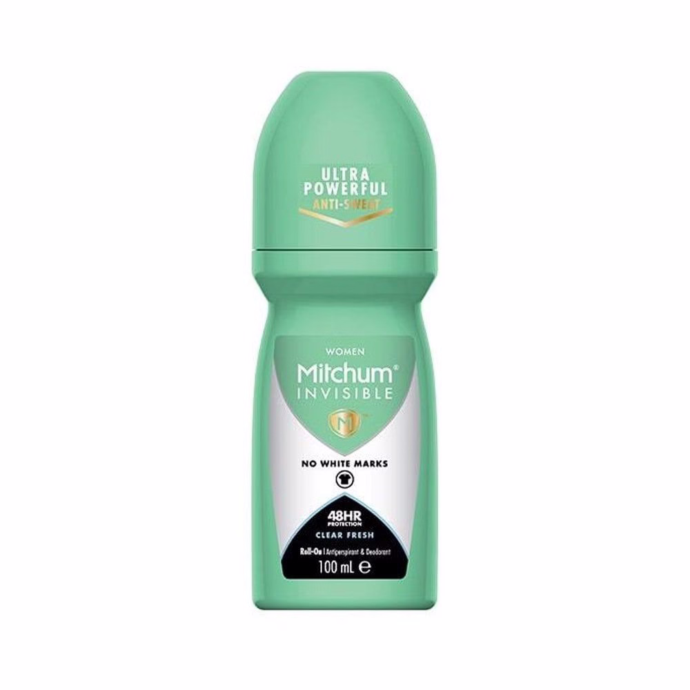 مام رول ضد تعریق زنانه میچوم مدل Invisible Clear Fresh حجم 100 میل