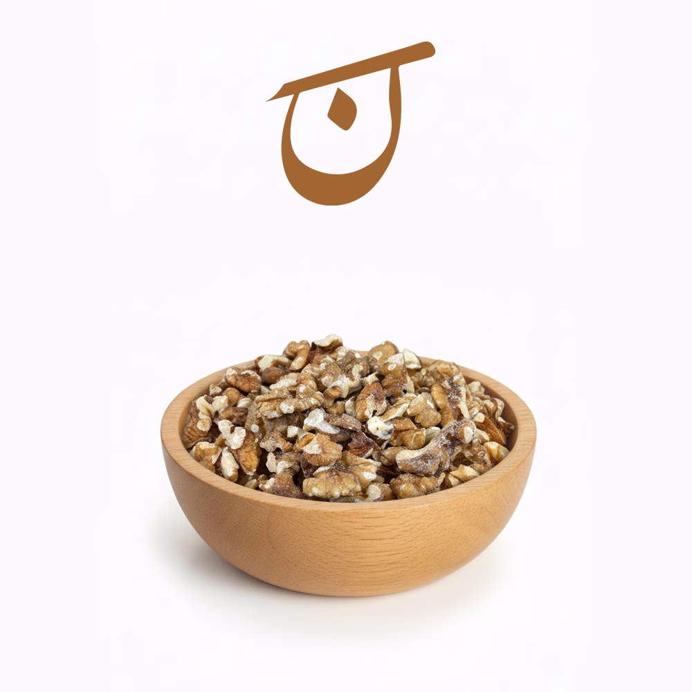 مغز گردو دندانه