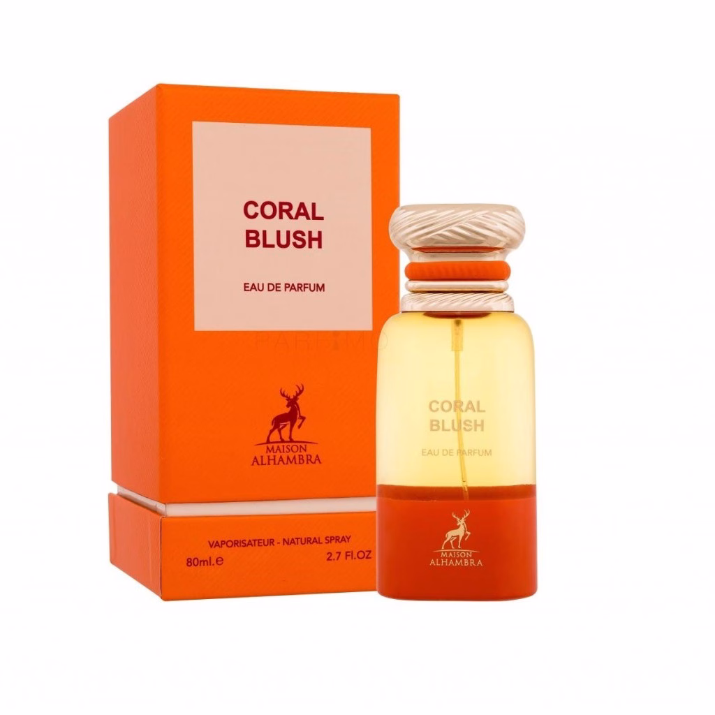 ادوپرفیوم زنانه میسون الحمبرا مدل Coral Blush حجم 80 میلیلیتر
