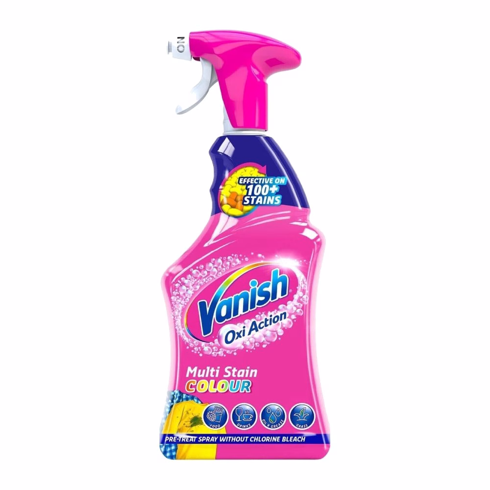 اسپری لکه بر لباس ونیش Oxi Action مدل Multi Stain Colour حجم 500 میل