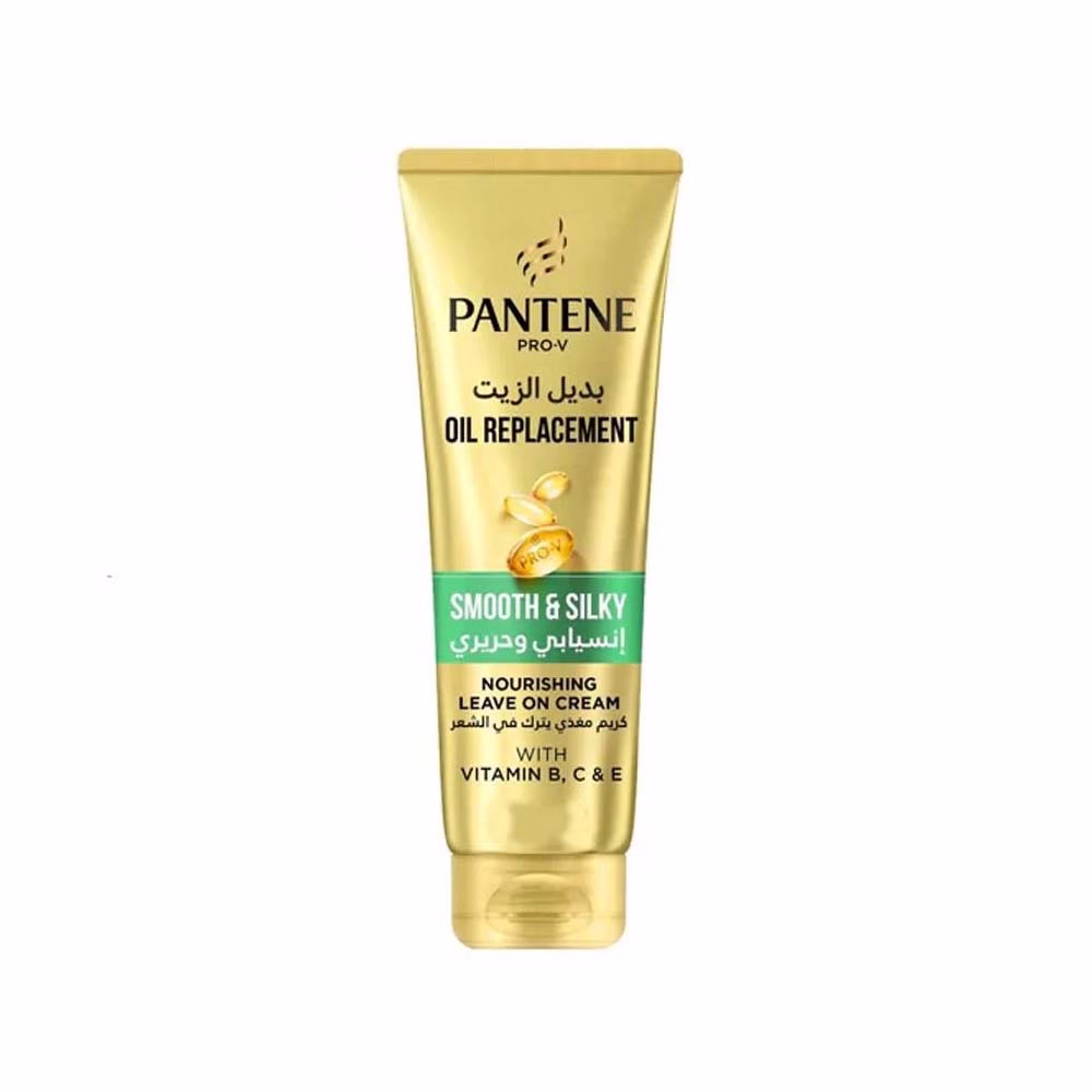 کرم موی آبرسان و نرمکننده پنتن مدل Smooth & Silky (بديل الزيت) حاوی ویتامین B, C, E حجم 275 میل