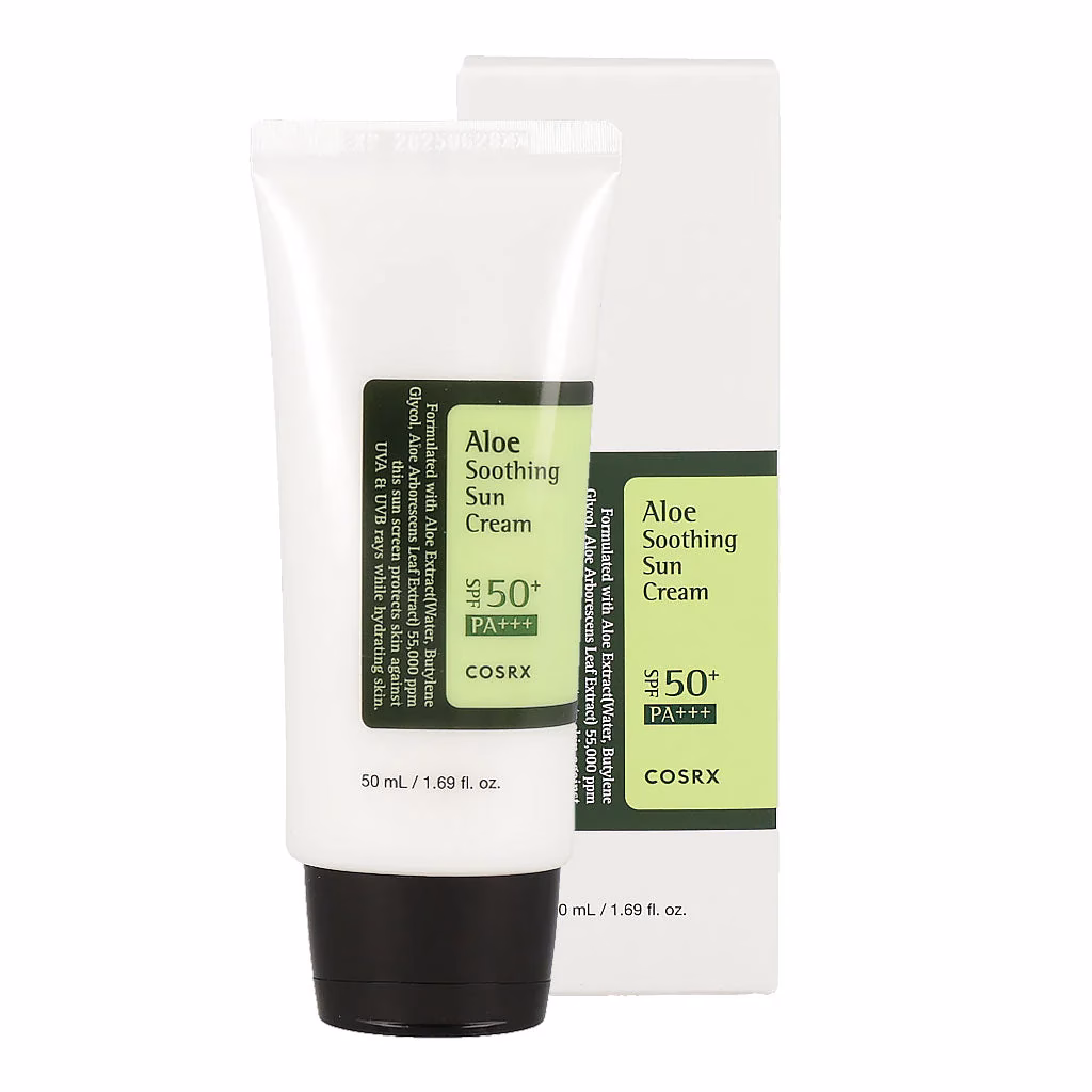 کرم ضد آفتاب COSRX شیلد فیت آل گرین کامفورت SPF 50 با حجم 50 میلیلیتر